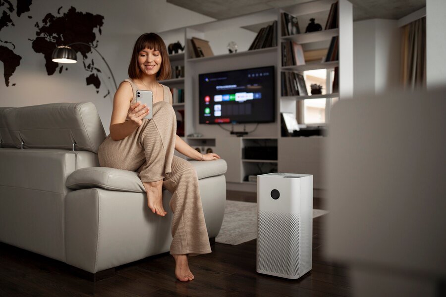young-woman-reviewing-home-technology